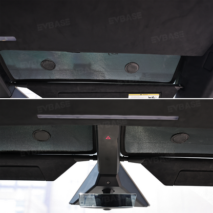 EVBASE Cybertruck Upper Front Windshield Sun Shade Anti-Glare Mesh Visor