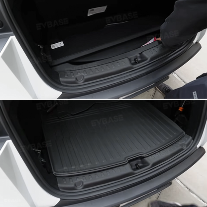 EVBASE Model Y Juniper Standard Rear Trunk Sill Bumper Guard Protector Scratch-Resistant TPE Protection Cover