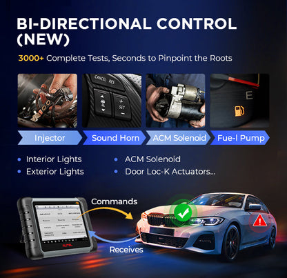 Autel MaxiCOM MK808S-TS Diagnostic and Complete TPMS Tool - image 5