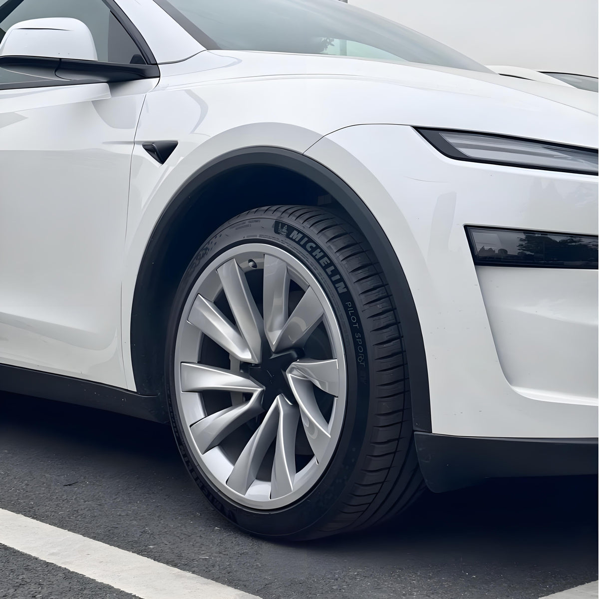TESERY 20″ Wheel Rim Protectors for Model Y Juniper (4PCS)