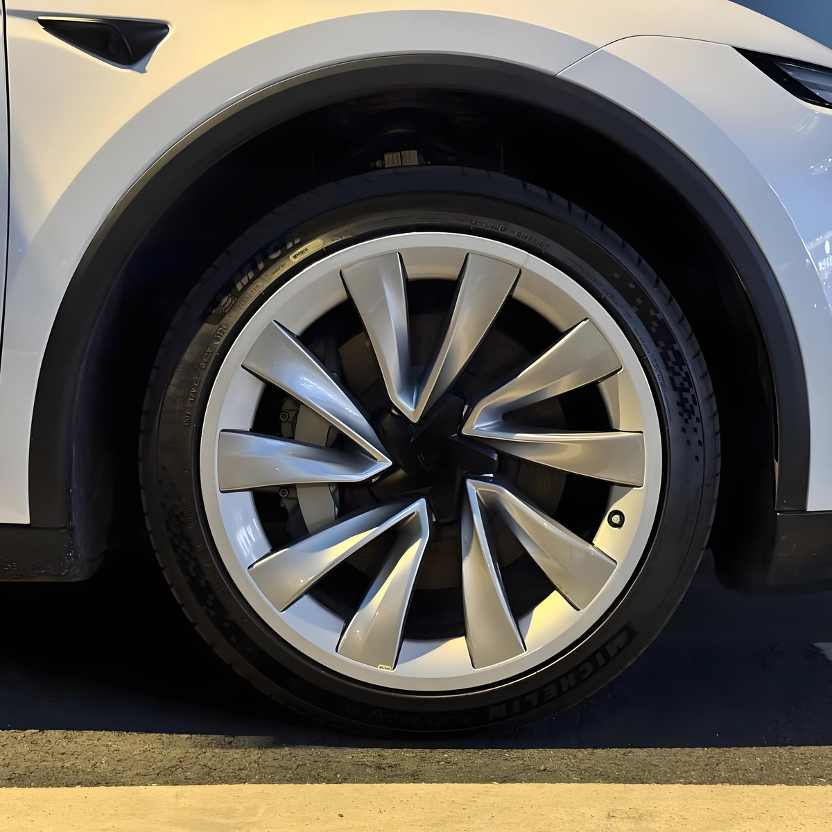TESERY 20″ Wheel Rim Protectors for Model Y Juniper (4PCS)