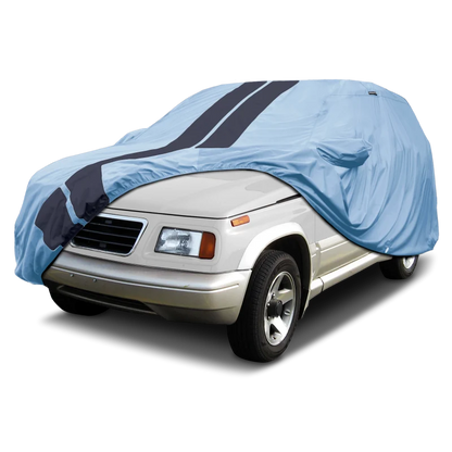 iCarCover Suzuki Sidekick Gray Black Pro Series SUV Cover