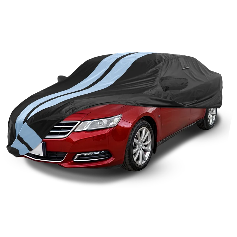 iCarCover Chevrolet Impala Black Gray Pro Series Car Cover