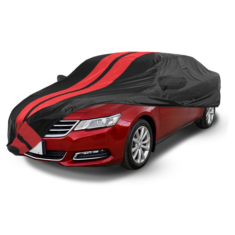 iCarCover Chevrolet Impala Black Red Pro Series Car Cover