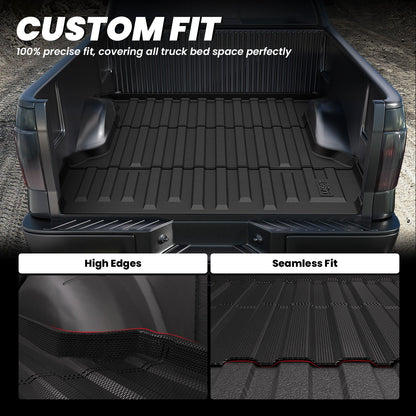 LASFIT Fit for 2004-2014 Ford F-150 5.5' Bed Heavy Duty Truck Bed Mats, Not Fit Drop-in liners