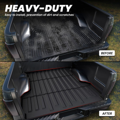 LASFIT Fit for 2004-2014 Ford F-150 5.5' Bed Heavy Duty Truck Bed Mats, Not Fit Drop-in liners