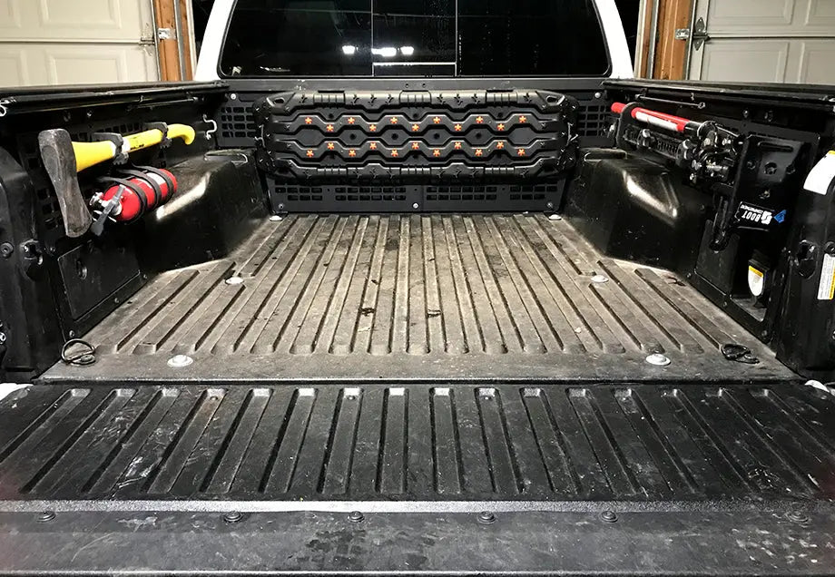 Cali Raised LED BED MOLLE SYSTEM BAKflip For 2005-2023 Toyota Tacoma