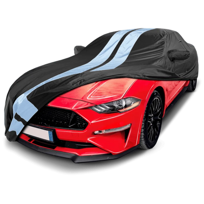 iCarCover Ford Mustang Black Gray Pro Series Car Cover