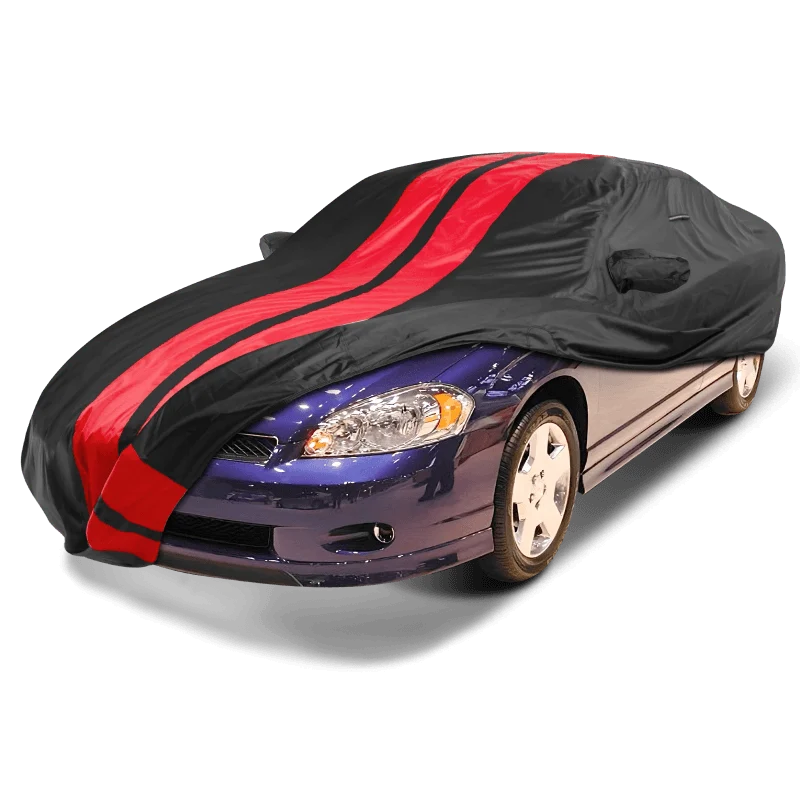 iCarCover Chevrolet Monte Carlo Black Red Pro Series Car Cover