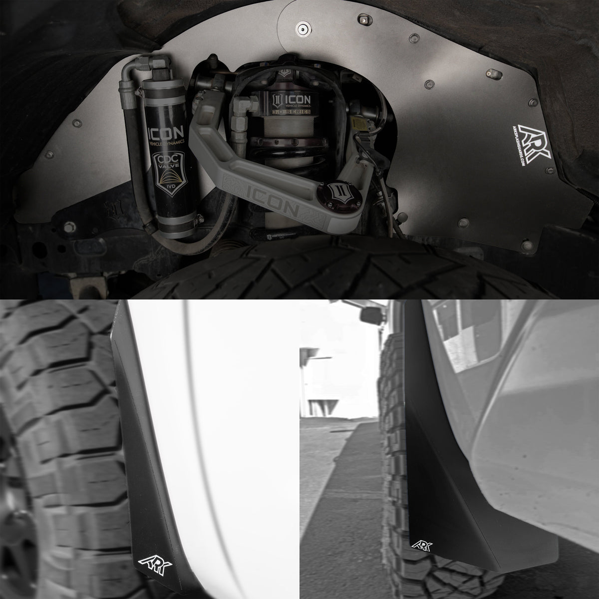 Ark Splash Guards ARK TriXpoly Splash Guards & Mudflap Micros For Tundra (2007-2021)