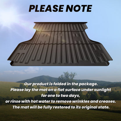 LASFIT Fit for 2009-2016 Ford F-250 F-350 F-450 6.75FT(81") Heavy Duty Truck Bed Mat, Not Fit Drop-in liners