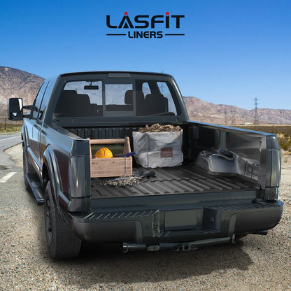LASFIT Fit for 2009-2016 Ford F-250 F-350 F-450 6.75FT(81") Heavy Duty Truck Bed Mat, Not Fit Drop-in liners