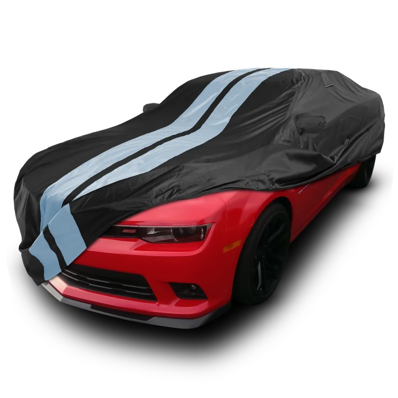 iCarCover Chevrolet Camaro ZL1 Black Gray Pro Series Car Cover
