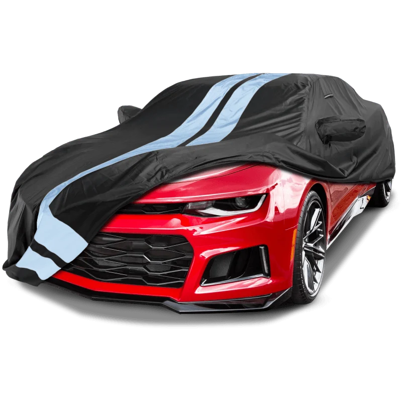 iCarCover Chevrolet Camaro ZL1 Black Gray Pro Series Car Cover