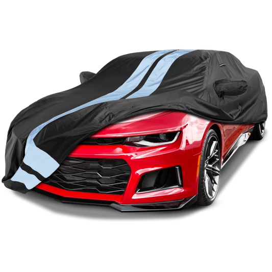 iCarCover Chevrolet Camaro ZL1 Black Gray Pro Series Car Cover
