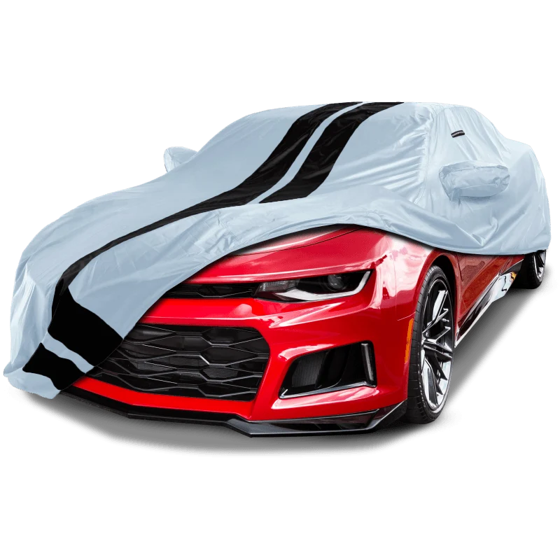 iCarCover Chevrolet Camaro ZL1 Gray Black Pro Series Car Cover