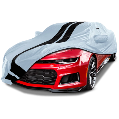iCarCover Chevrolet Camaro ZL1 Gray Black Pro Series Car Cover