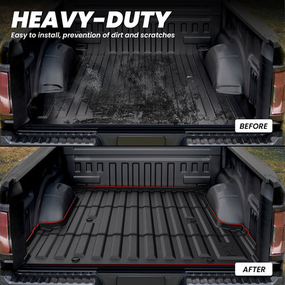 LASFIT Fit for 2021-2023 Ford F-150 & F-150 Lightning Truck Bed Mat or Tailgate Mat, Not Fit Drop-in Liners
