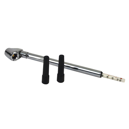 Slime Dual Head Pencil Tire Gauge with Valve Extenders (10-120 psi)