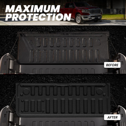 LASFIT Fit for 2019-2027 Ram 1500 Truck Tailgate Mat, Not Fit Drop-in liners