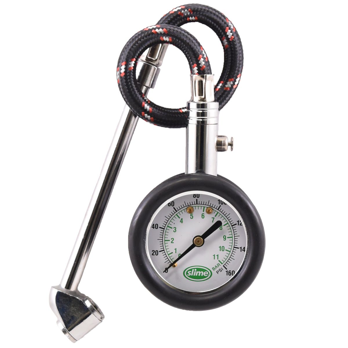 Slime Dual Head Dial Tire Gauge (10-160 psi)