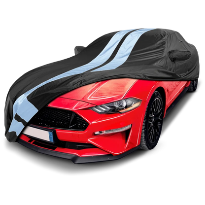 iCarCover Ford Mustang Black Gray Pro Series Car Cover
