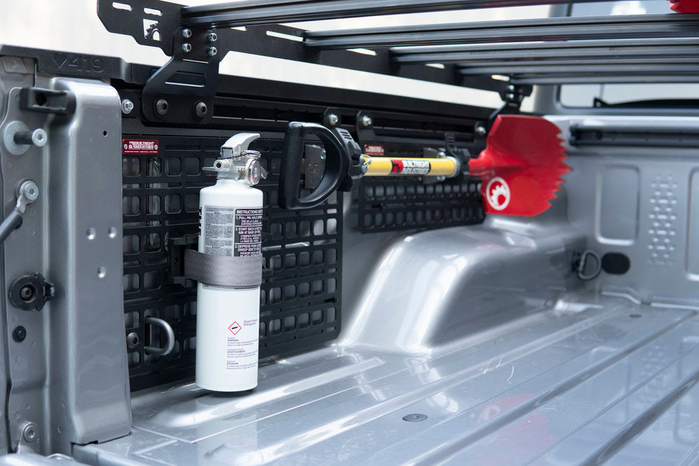BuiltRight Industries Bedside Rack MOLLE Panel System | Jeep Gladiator (2020-2024)