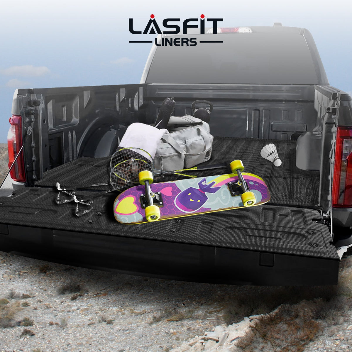 LASFIT Fit for 2021-2027 Ford F-150 & 2022-2026 Ford F-150 Lightning Tailgate Cover