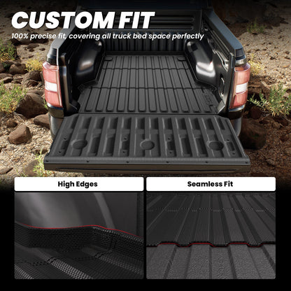 LASFIT Fit for 2022-2026 Ford Maverick 4.5FT(54.4" ) Heavy Duty Truck Bed Mat or Tailgate Mat, Not Fit Drop-in liners