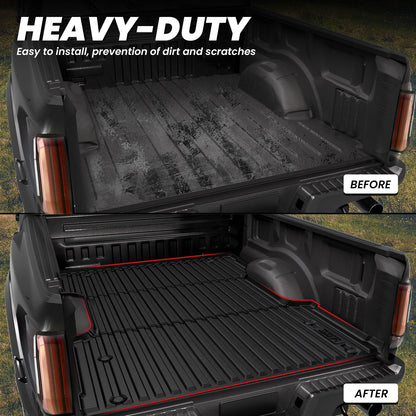 LASFIT Fit for 2022-2026 Toyota Tundra Heavy Duty Custom Bed Mat or Tailgate Mat
