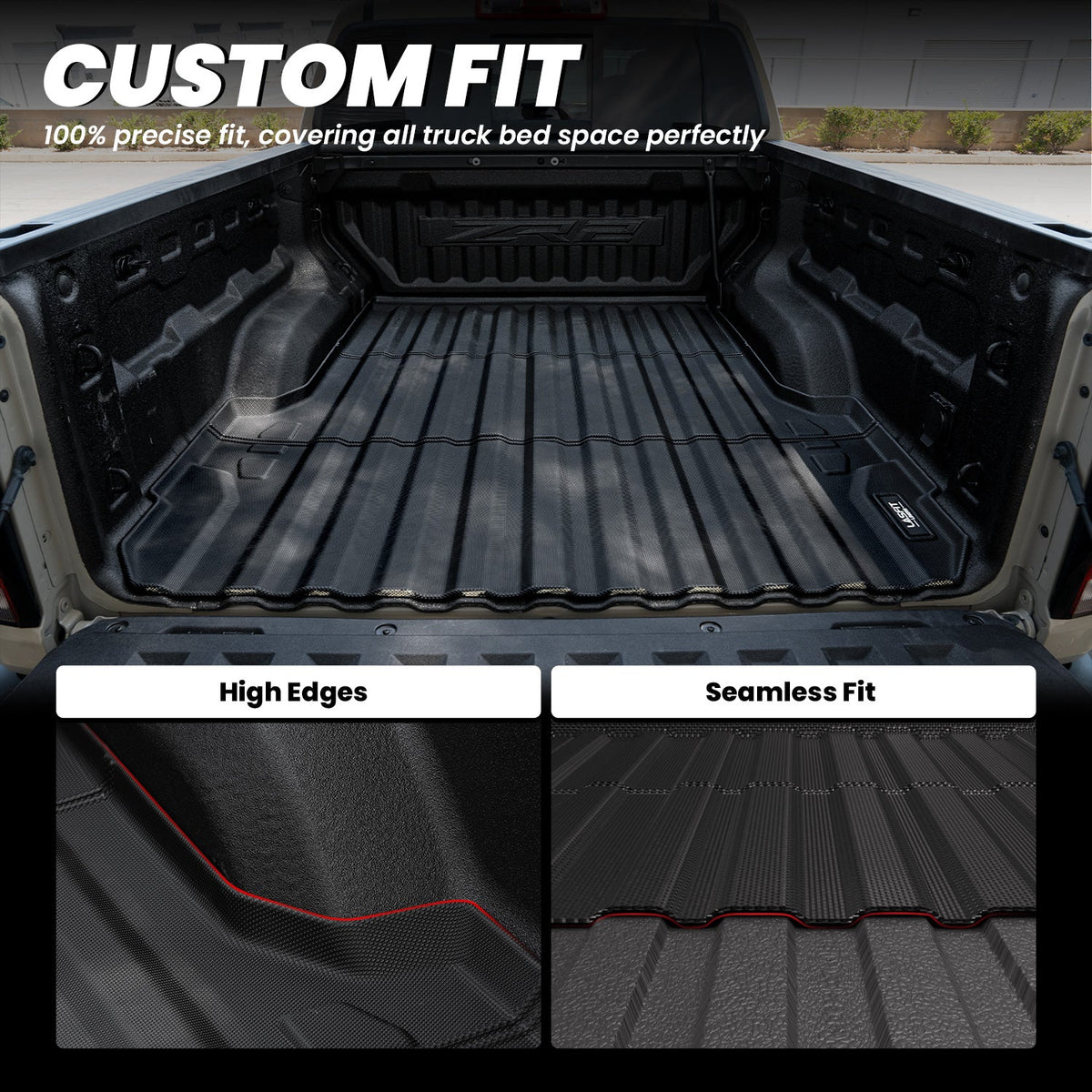 LASFIT Fit for 2023-2026 Chevrolet Colorado Heavy Duty Bed Mat or Tailgate Mat, Not Fit Drop-in Liners