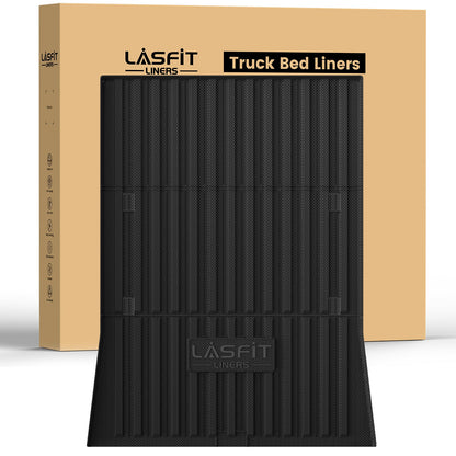 LASFIT Fit for 2023-2026 Tesla Cybertruck Heavy Duty Truck Bed Mat, Not Fit Drop-in liners
