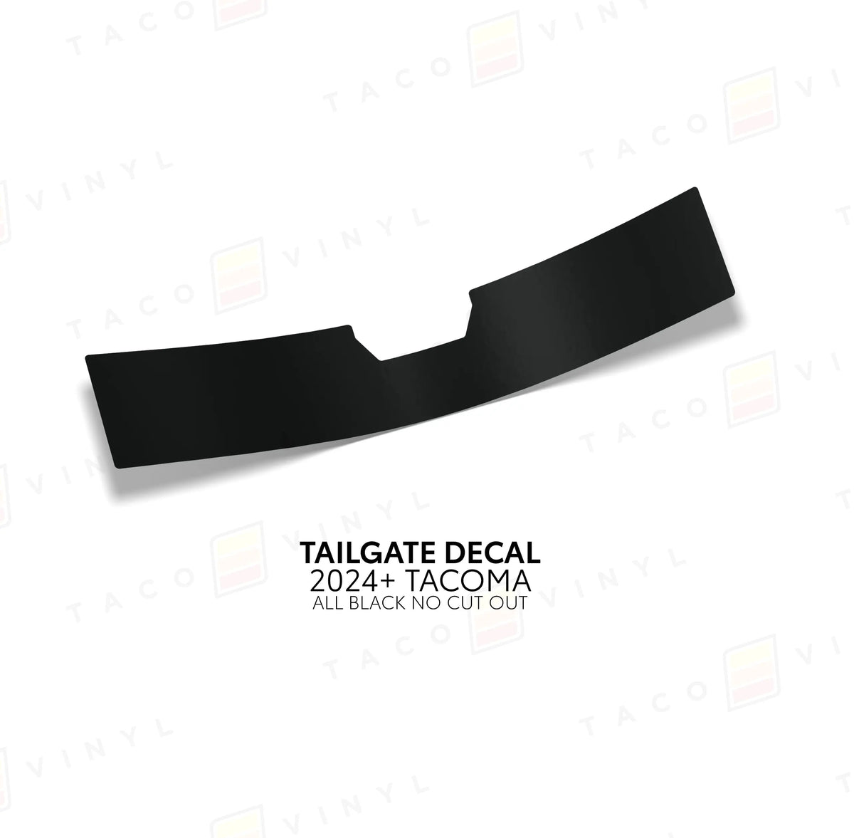 Taco Vinyl 2024+ Tacoma Tailgate Topo Decal