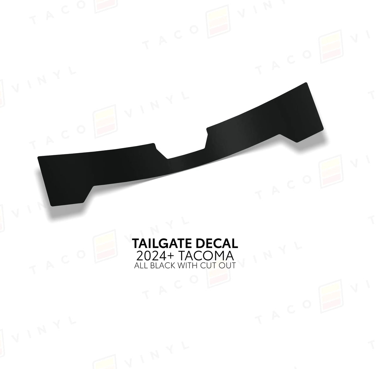 Taco Vinyl 2024+ Tacoma Tailgate Topo Decal