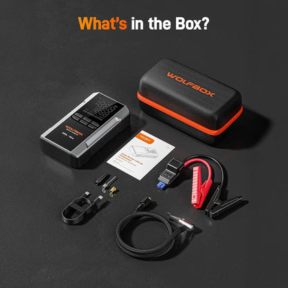 Wolfbox MegaVolt 24Air/16Air Jump Starter with Air Compressor