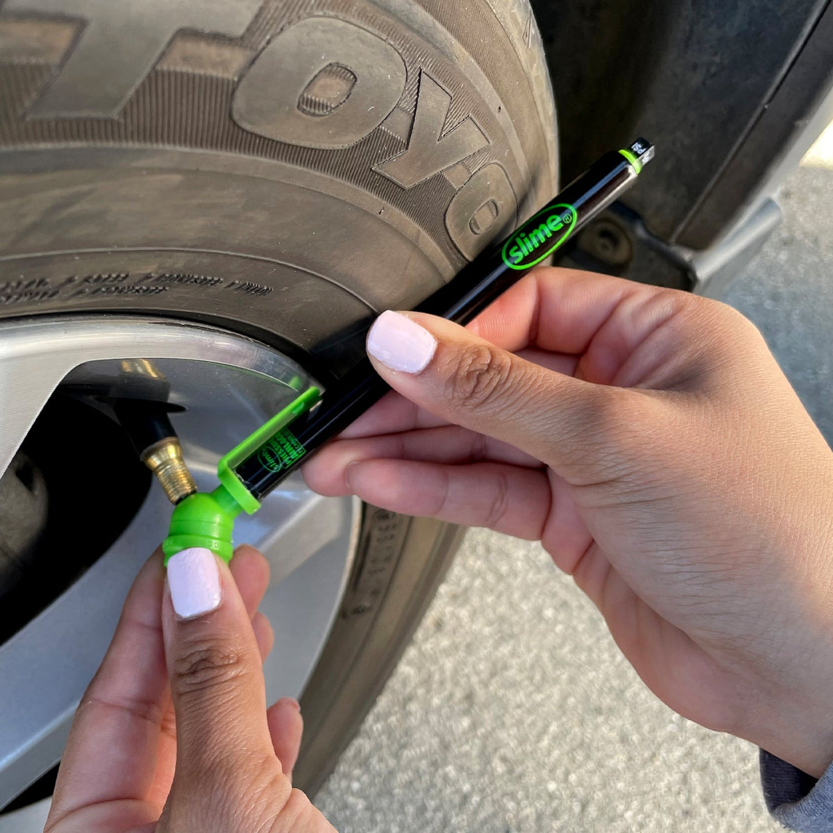 Slime Airlock Pencil Tire Gauge (10-120 psi)