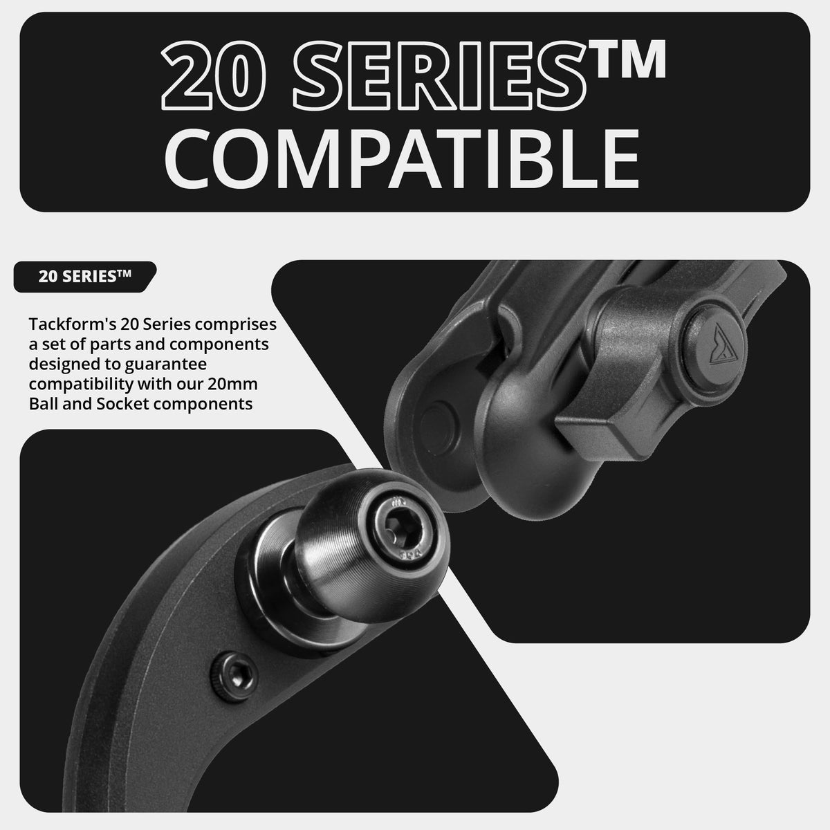 Tackform LINK™ Vent Mount Bracket With Magnetic Phone Holder | 2" Arm | 2016-2023 Toyota Tacoma and 2014-2021 Toyota Tundra