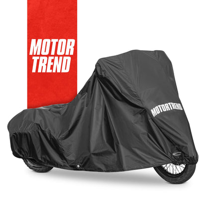 MotorTrend Vehicle Cover for Motorcycles, Mopeds, and 2-Wheelers