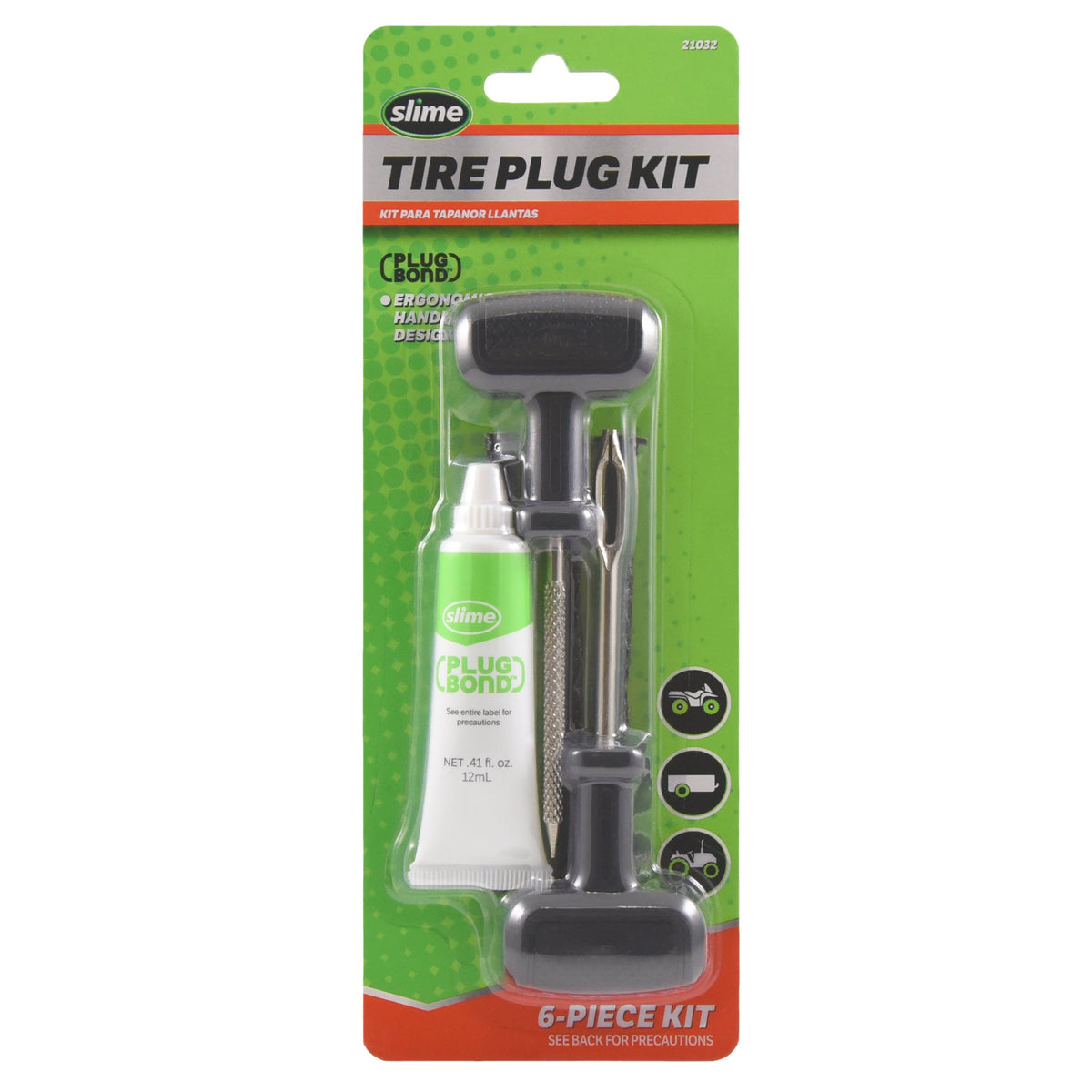 Slime Tire Plug Kit (6-Piece)