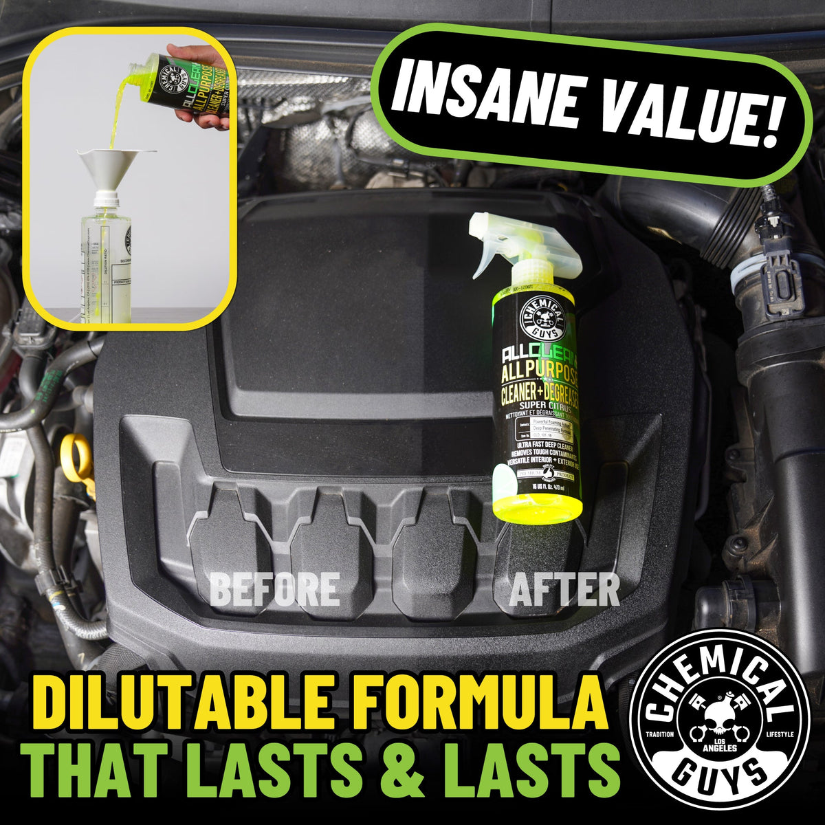 Chemical Guys All Clean+ All Purpose Cleaner & Degreaser