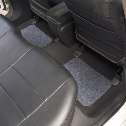 MotorTrend 4-Piece Premium Inter-Lock Backing Carpet Front Floor Mats and Rear Floor Mats