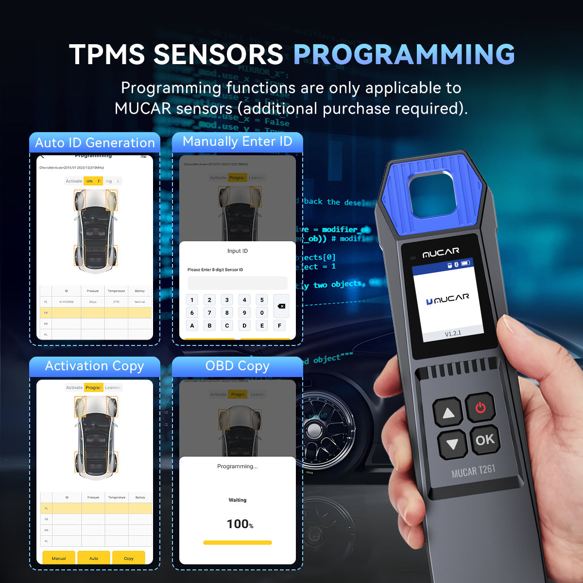 THINKCAR MUCAR T261 TPMS