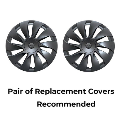 Yeslak Wheel Covers for 2026+ Tesla Model 3 Standard 18 Inch Prismata Wheels | Uberturbine Style