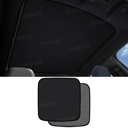EVBASE Roof Sunshade for Chevrolet Silverado EV RST/GMC Sierra EV Denali Reflective UV Heat Blocker Sun Protection Sun Visor