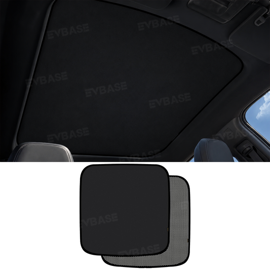 EVBASE Roof Sunshade for Chevrolet Silverado EV RST/GMC Sierra EV Denali Reflective UV Heat Blocker Sun Protection Sun Visor