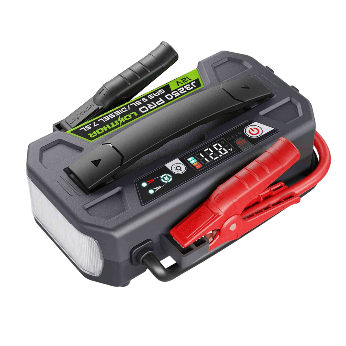 LOKITHOR J3250 PRO LiFePO4 Jump Starter 3250A with 100W Two-Way Fast Charging for for 9.5L Gas/7.5L Diesel