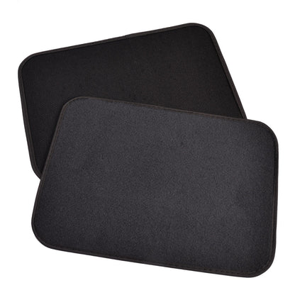 MotorTrend 4-Piece Premium Inter-Lock Backing Carpet Front Floor Mats and Rear Floor Mats