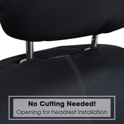 MotorTrend 2-Pack SpillGuard Water-Proof Neoprene Front Seat Covers