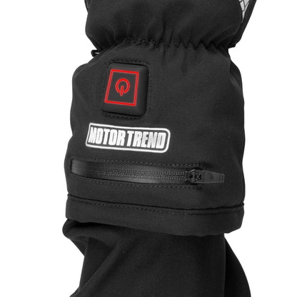 Motor Trend Max-Heat Heated Gloves - Rechargeable Hand Warmers with 3 Temperature Settings and Thermal Insulating Technology