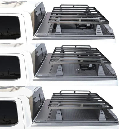 SYNETICUSA® R2 Stainless Steel Heavy Duty Truck Bed Cargo Luggage Rack Kit